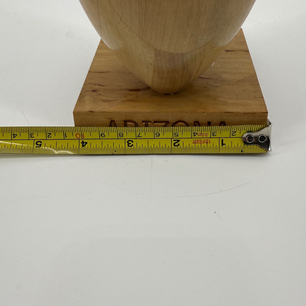 Arizona Wildcats Wooden Football Desktop Trophy Engraved NCAA Decor 8 Inch - Picture 9 of 10